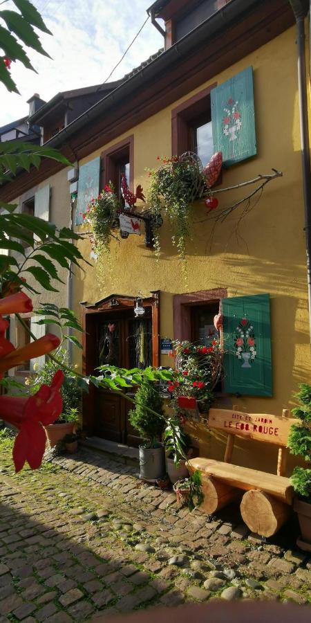 Gite Le Coq Rouge Eguisheim Esterno foto