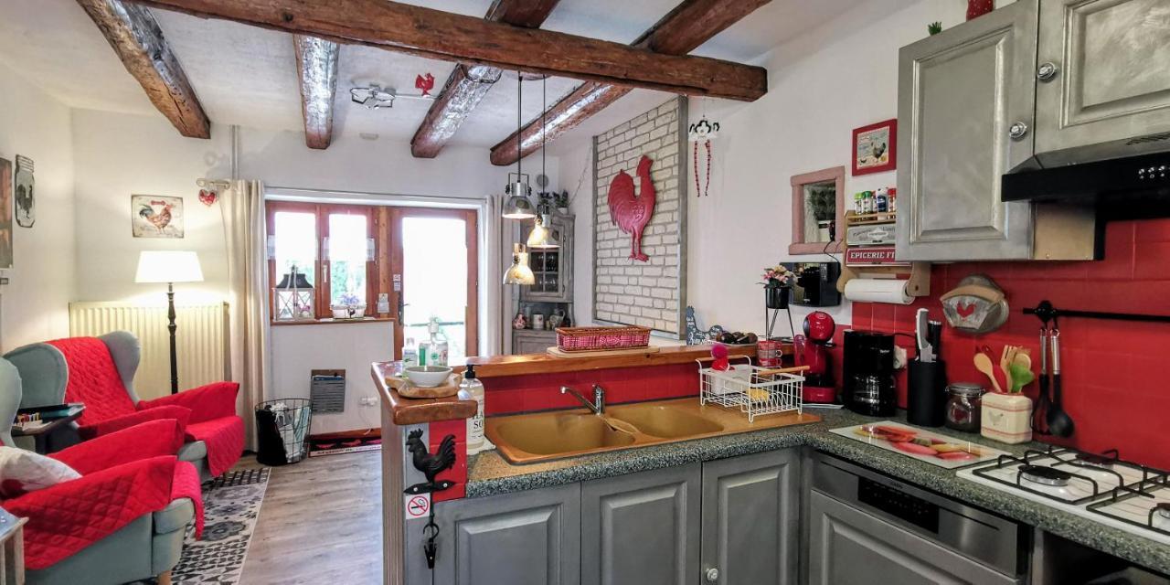 Gite Le Coq Rouge Eguisheim Esterno foto