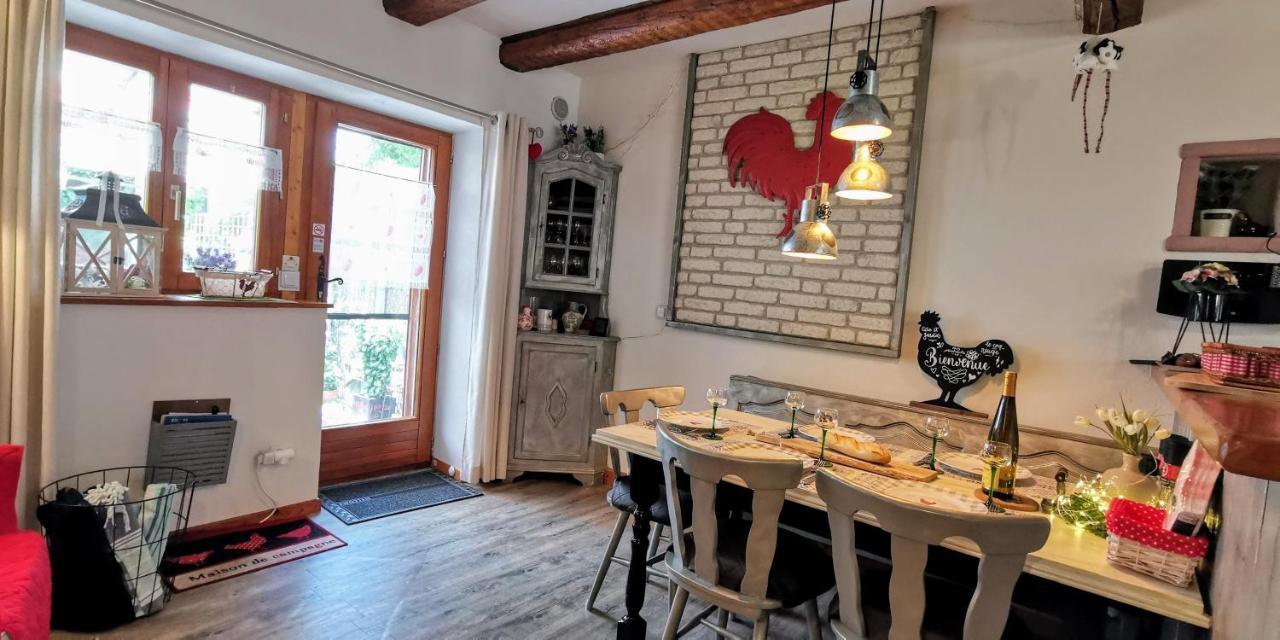 Gite Le Coq Rouge Eguisheim Esterno foto
