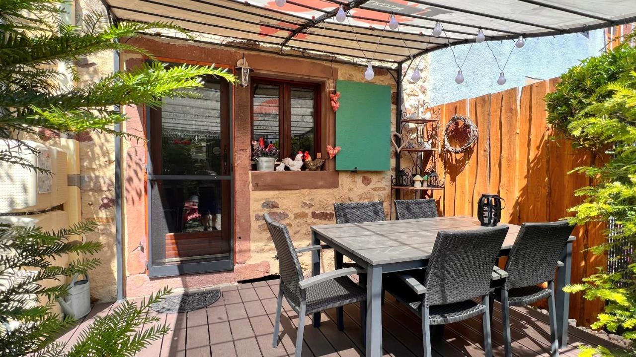 Gite Le Coq Rouge Eguisheim Esterno foto