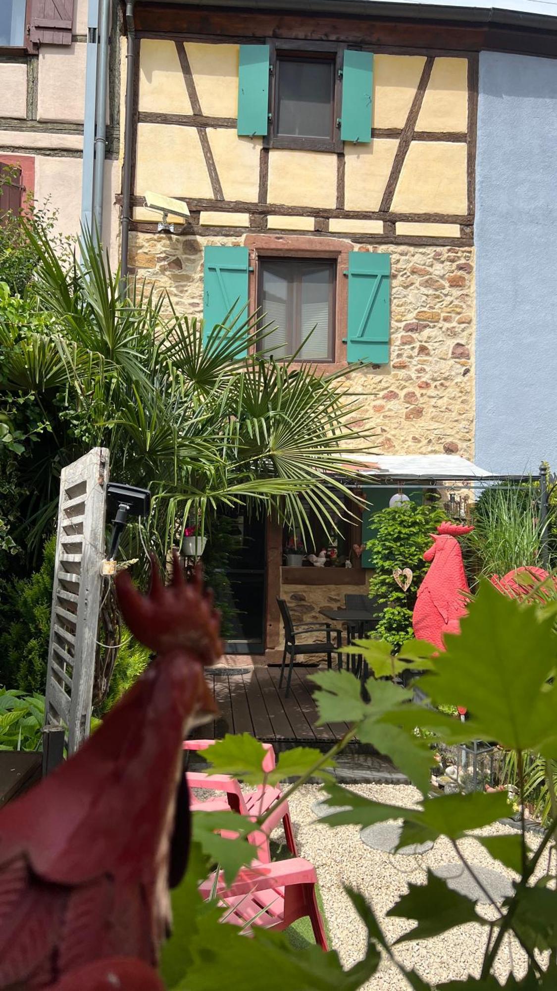 Gite Le Coq Rouge Eguisheim Esterno foto