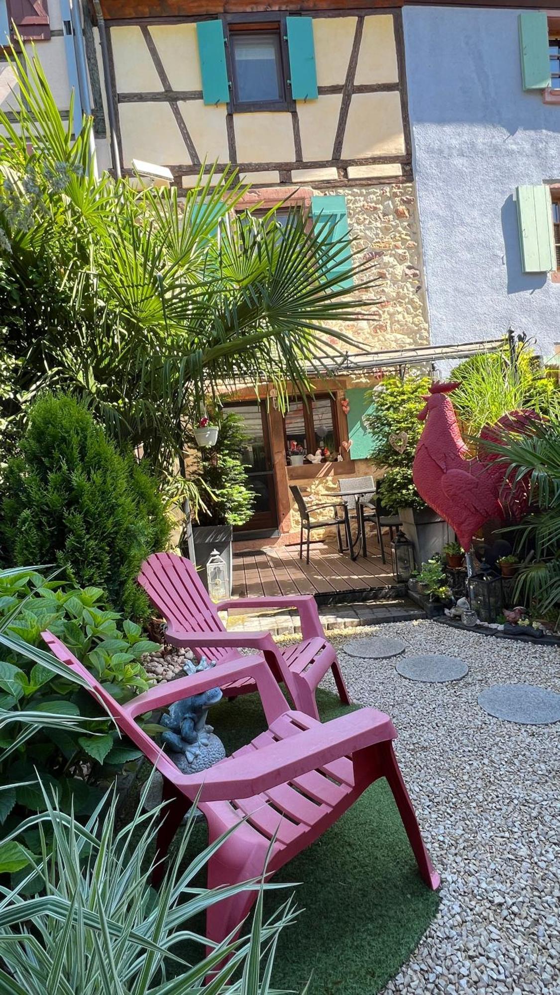 Gite Le Coq Rouge Eguisheim Esterno foto