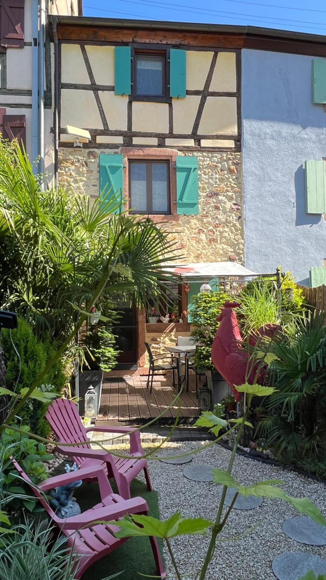 Gite Le Coq Rouge Eguisheim Esterno foto