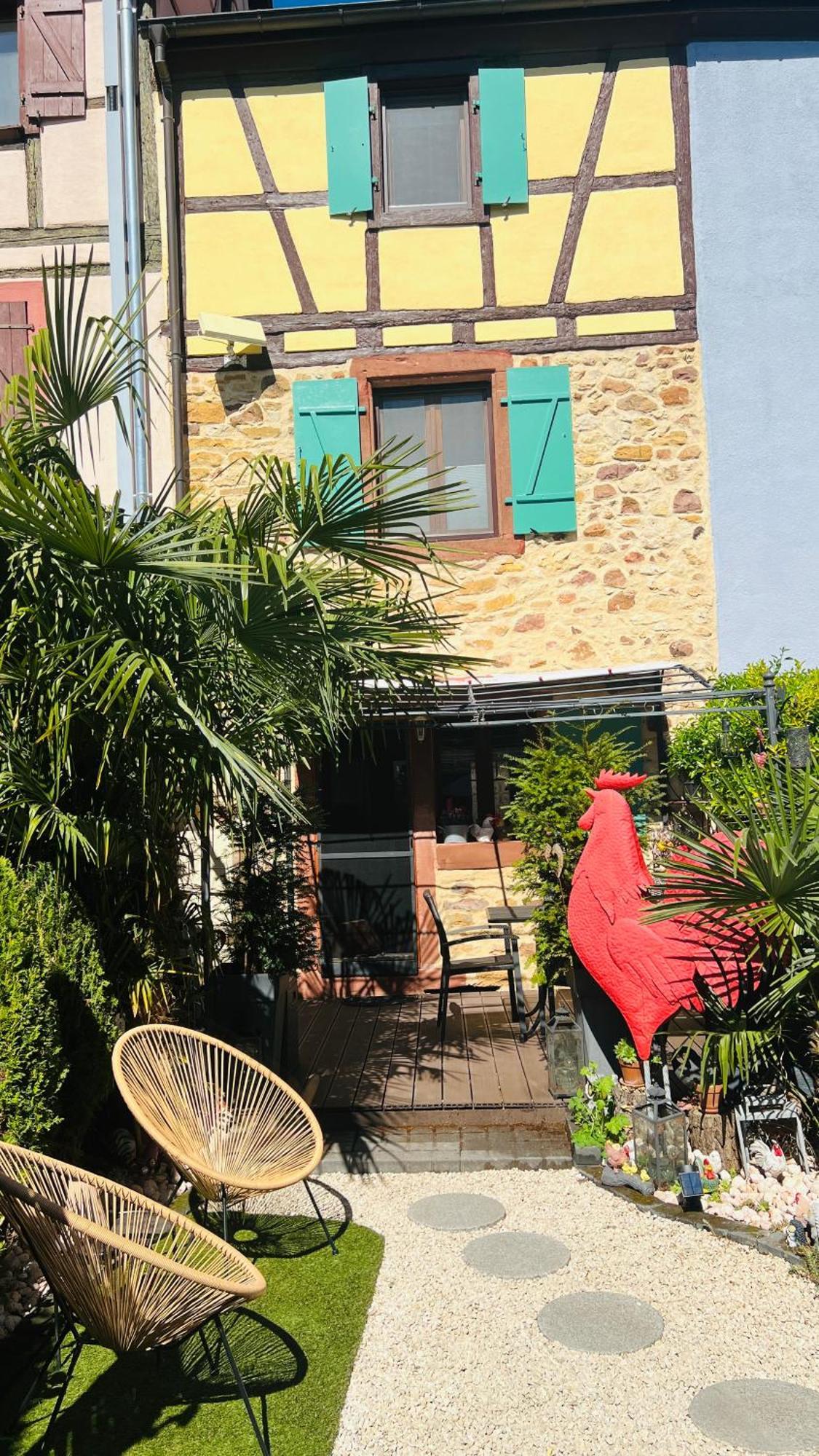 Gite Le Coq Rouge Eguisheim Esterno foto