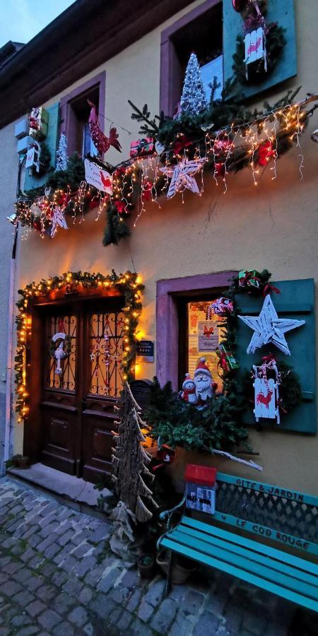 Gite Le Coq Rouge Eguisheim Esterno foto